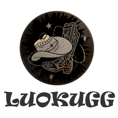 Luokugg custom denim clothing manufacturer logo