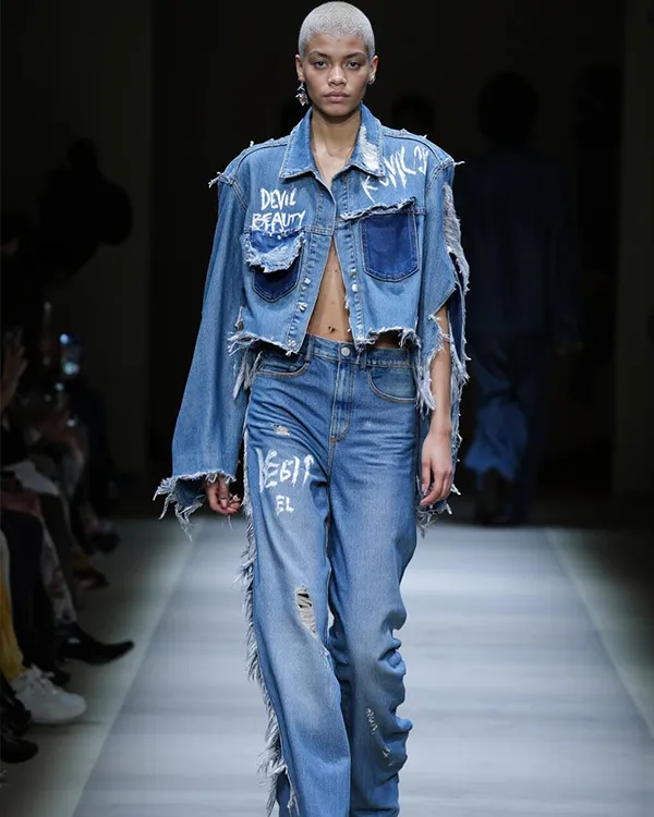 Low MOQ custom denim