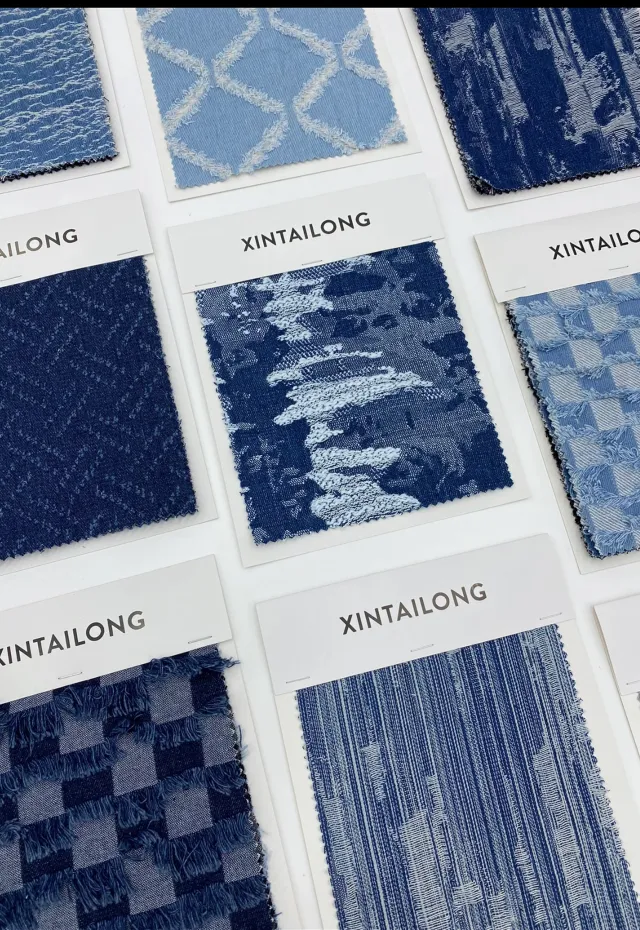 Customized denim fabrics for OEM and private label apparel