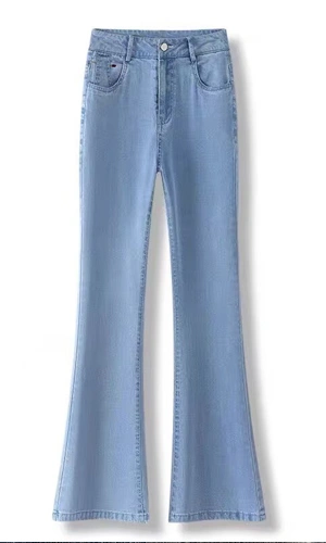 Bleach wash denim finishing process