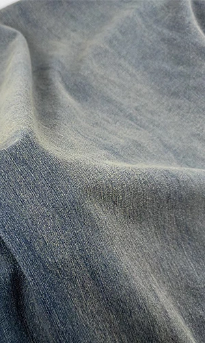 Sand wash denim finishing texture