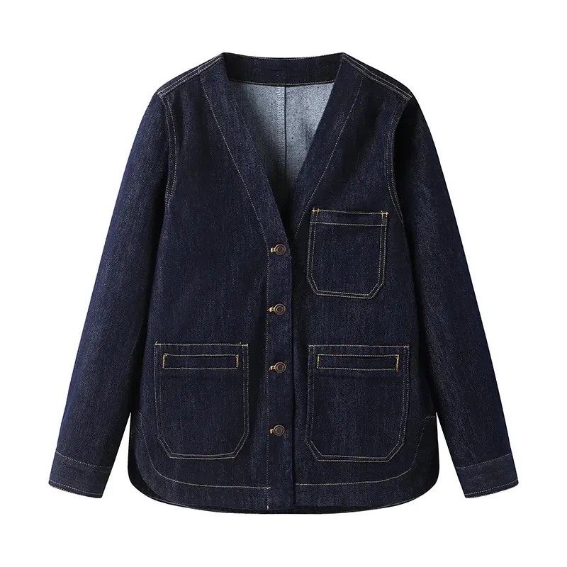 Raw denim jacket manufacturing for private label apparel brands